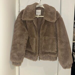 Brown teddy Jacket